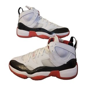 Nike Air Jordan Jumpman Two Trey Bred Black Red White DO1925-106 Men Size 11